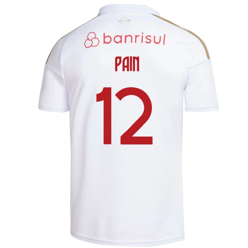 Danxen Kinder Luan Pain #12 Weiß Rot Auswärtstrikot Trikot 2026/27 T-Shirt Schweiz