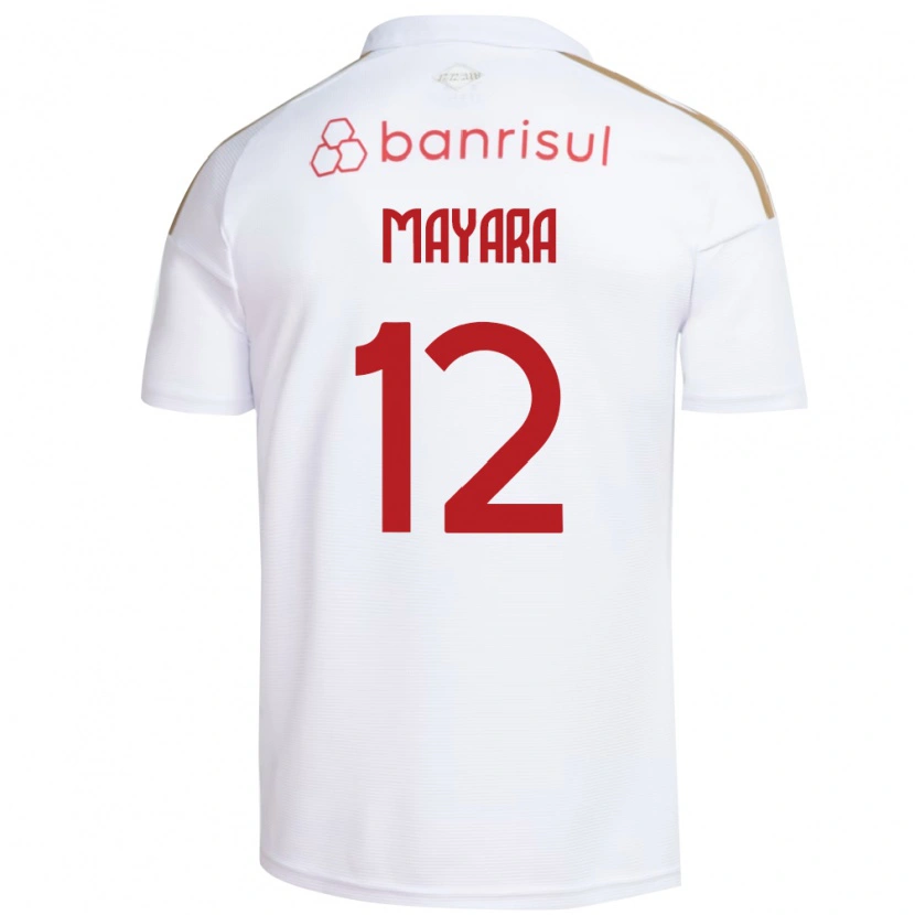Danxen Kinder Mayara #12 Weiß Rot Auswärtstrikot Trikot 2026/27 T-Shirt Schweiz