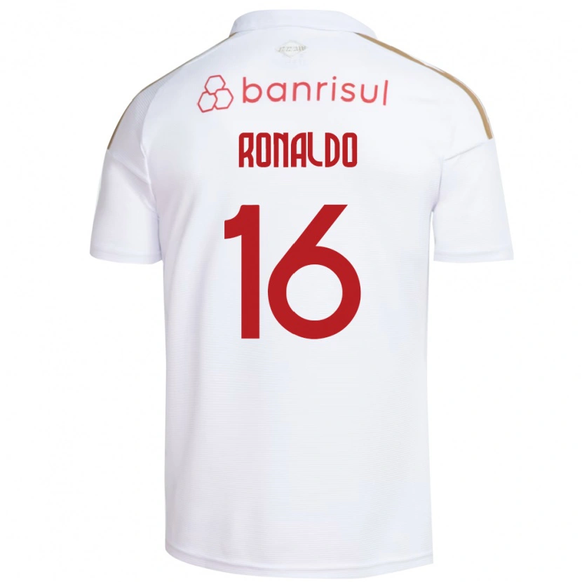 Danxen Kinder Ronaldo Da Silva Souza #16 Weiß Rot Auswärtstrikot Trikot 2026/27 T-Shirt Schweiz