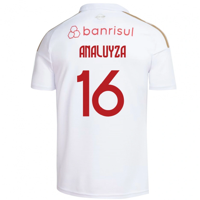 Danxen Kinder Analuyza #16 Weiß Rot Auswärtstrikot Trikot 2026/27 T-Shirt Schweiz