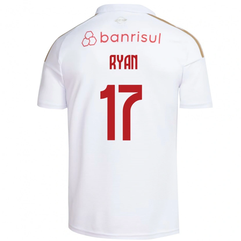 Danxen Kinder Gabriel Ryan #17 Weiß Rot Auswärtstrikot Trikot 2026/27 T-Shirt Schweiz