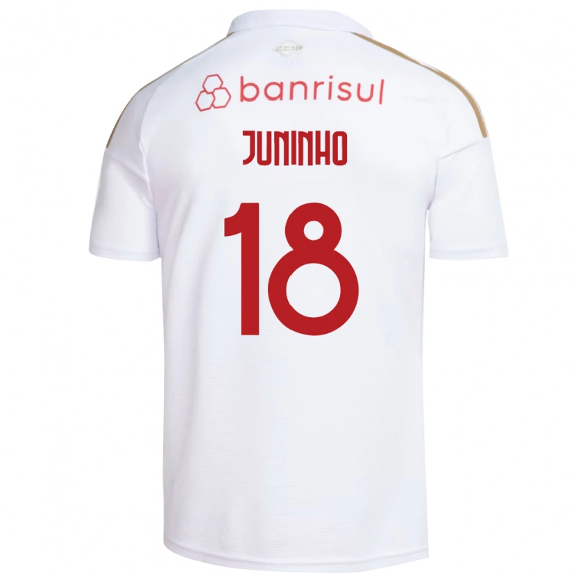 Danxen Kinder Juninho #18 Weiß Rot Auswärtstrikot Trikot 2026/27 T-Shirt Schweiz