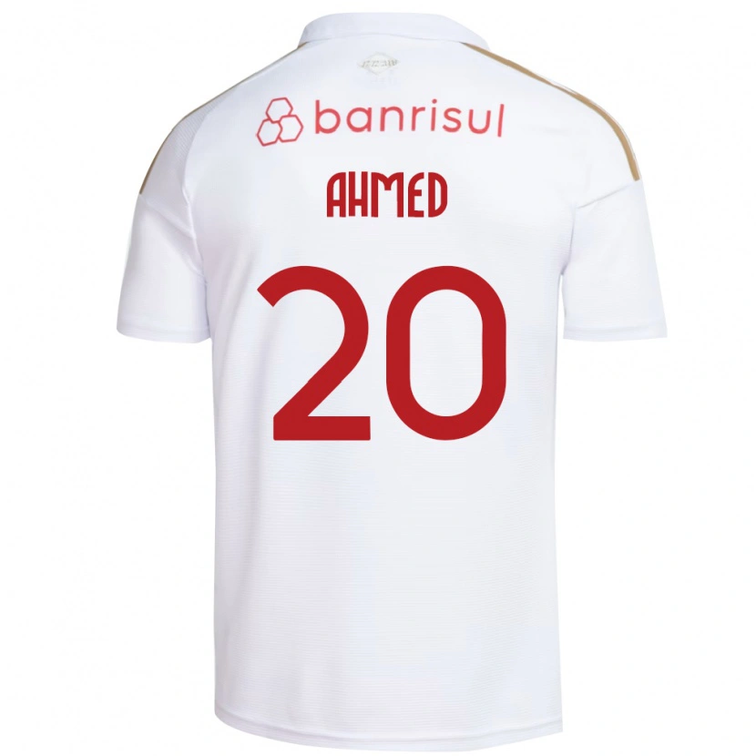 Danxen Kinder Diego Ahmed #20 Weiß Rot Auswärtstrikot Trikot 2026/27 T-Shirt Schweiz