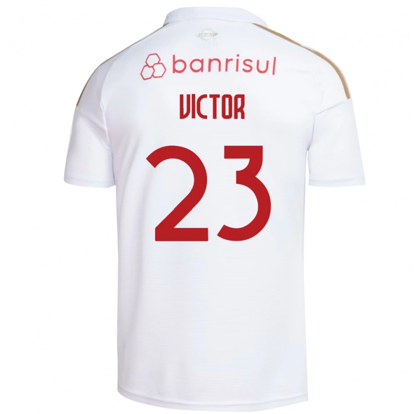 Danxen Kinder Paulo Victor #23 Weiß Rot Auswärtstrikot Trikot 2026/27 T-Shirt Schweiz