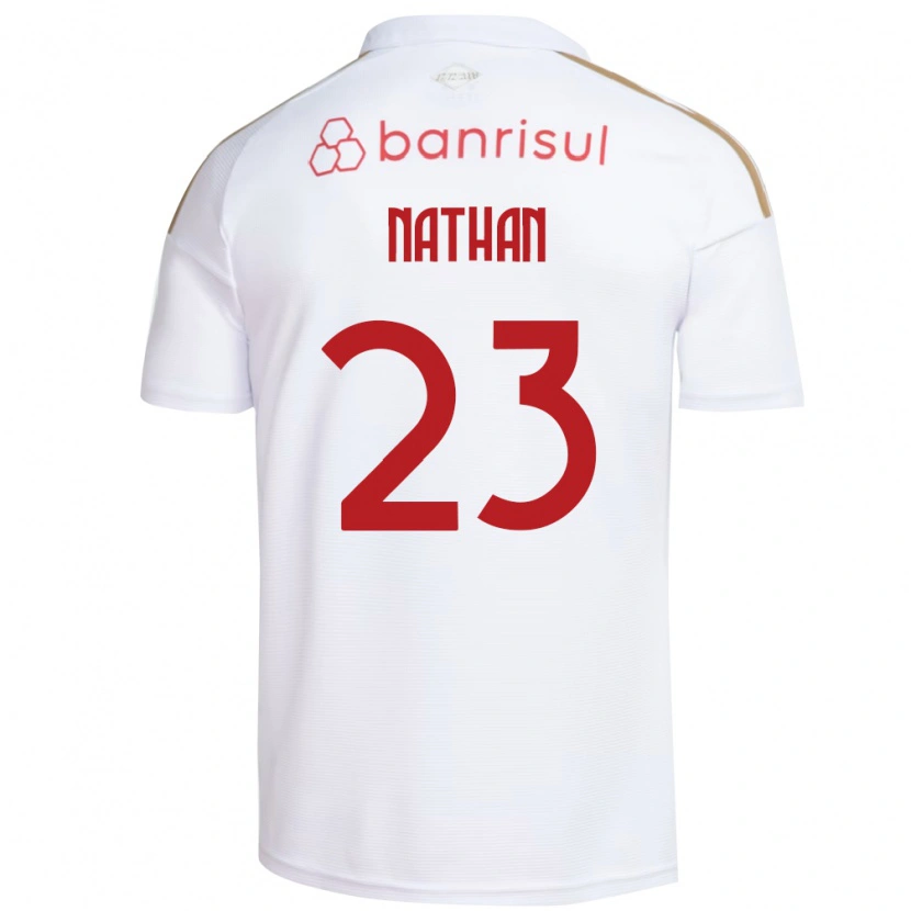 Danxen Kinder Nathan #23 Weiß Rot Auswärtstrikot Trikot 2026/27 T-Shirt Schweiz