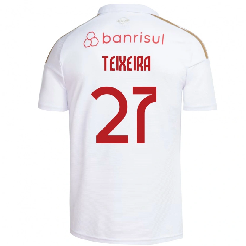Danxen Kinder Danny Teixeira #27 Weiß Rot Auswärtstrikot Trikot 2026/27 T-Shirt Schweiz