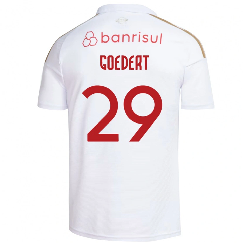 Danxen Kinder Alice Goedert #29 Weiß Rot Auswärtstrikot Trikot 2026/27 T-Shirt Schweiz