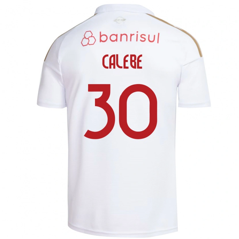 Danxen Kinder Calebe Goncalves Ferreira Da Silva #30 Weiß Rot Auswärtstrikot Trikot 2026/27 T-Shirt Schweiz