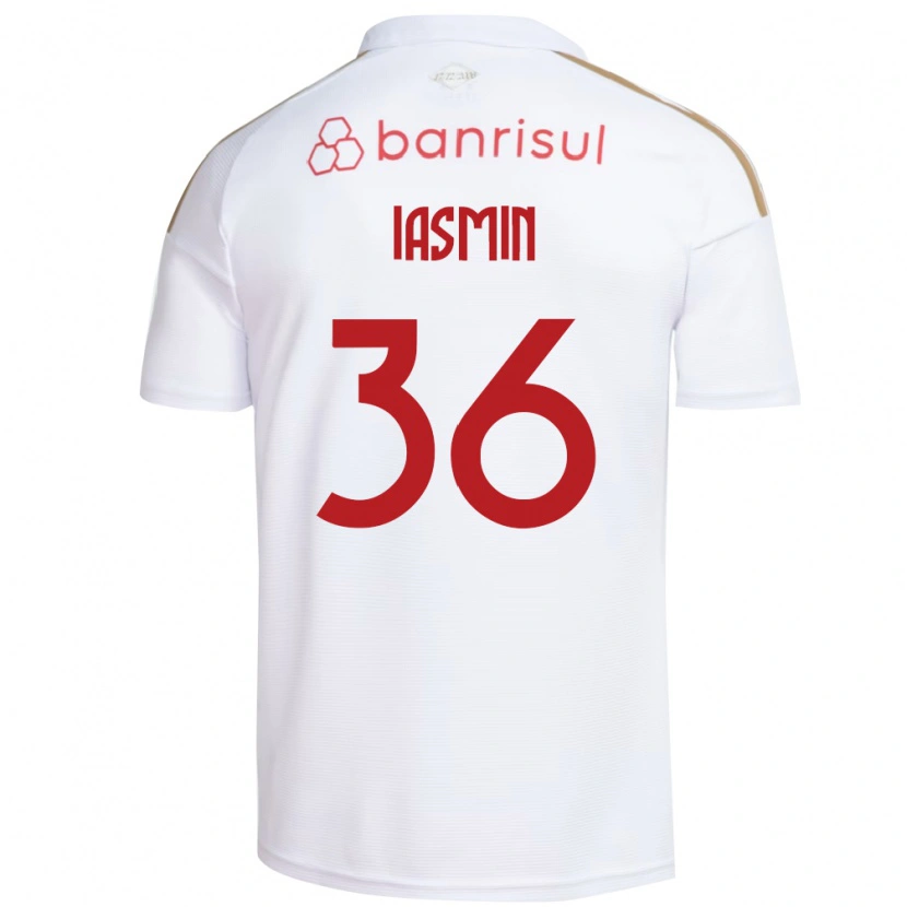 Danxen Kinder Iasmin #36 Weiß Rot Auswärtstrikot Trikot 2026/27 T-Shirt Schweiz