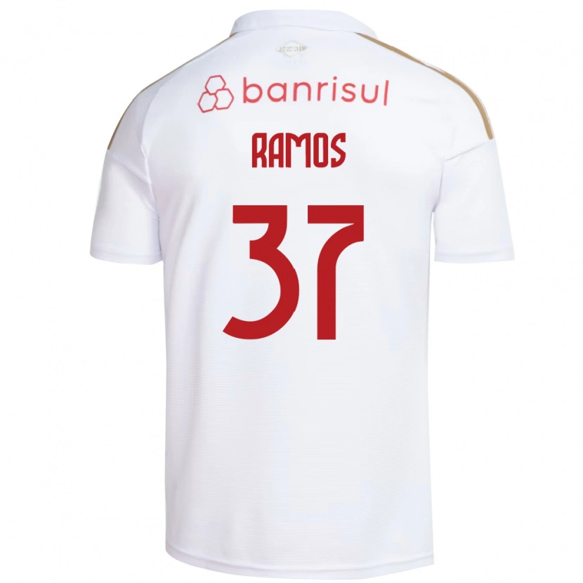 Danxen Kinder Lucas Ramos #37 Weiß Rot Auswärtstrikot Trikot 2026/27 T-Shirt Schweiz