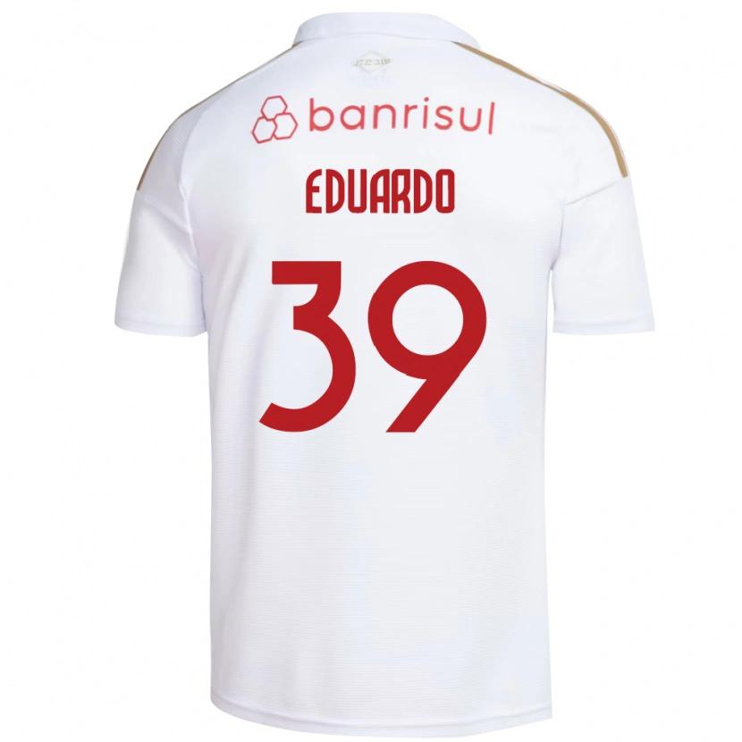 Danxen Kinder Carlos Eduardo #39 Weiß Rot Auswärtstrikot Trikot 2026/27 T-Shirt Schweiz