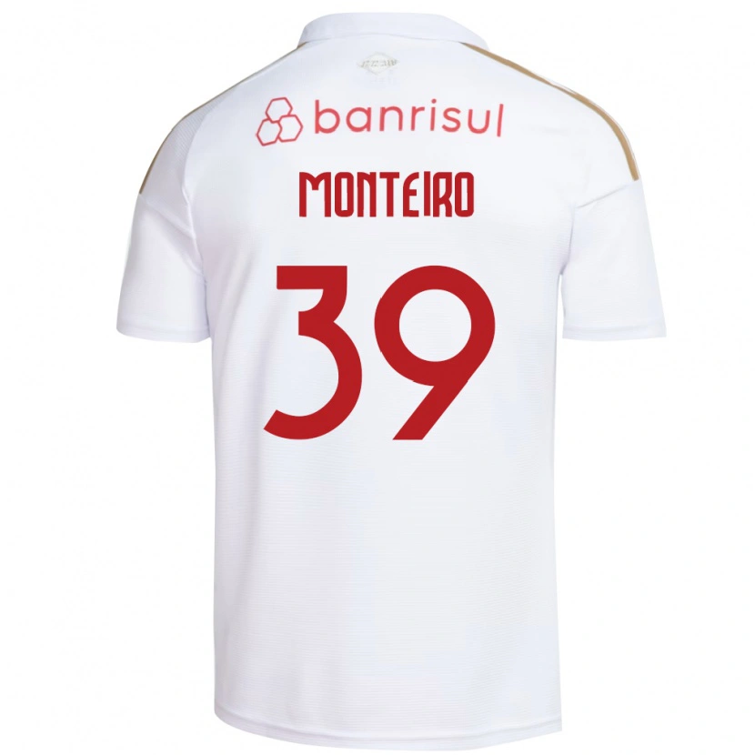 Danxen Kinder Letícia Monteiro #39 Weiß Rot Auswärtstrikot Trikot 2026/27 T-Shirt Schweiz