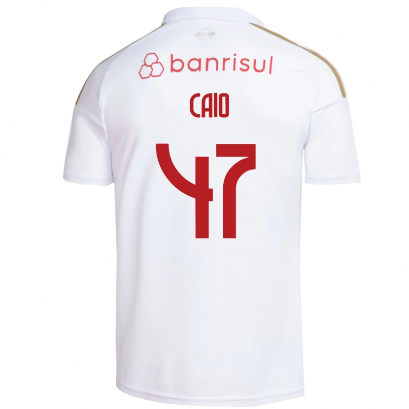 Danxen Kinder Caio Vidal #47 Weiß Rot Auswärtstrikot Trikot 2026/27 T-Shirt Schweiz