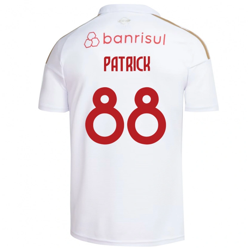 Danxen Kinder Patrick #88 Weiß Rot Auswärtstrikot Trikot 2026/27 T-Shirt Schweiz