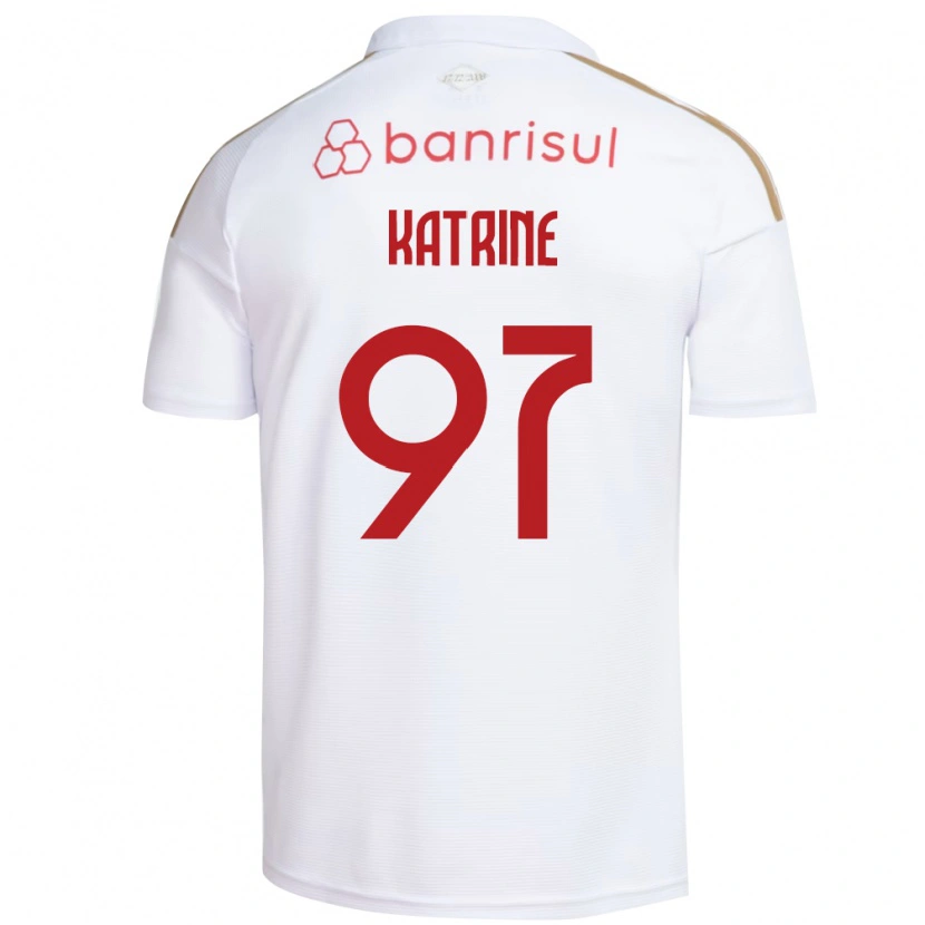 Danxen Kinder Katrine #97 Weiß Rot Auswärtstrikot Trikot 2026/27 T-Shirt Schweiz