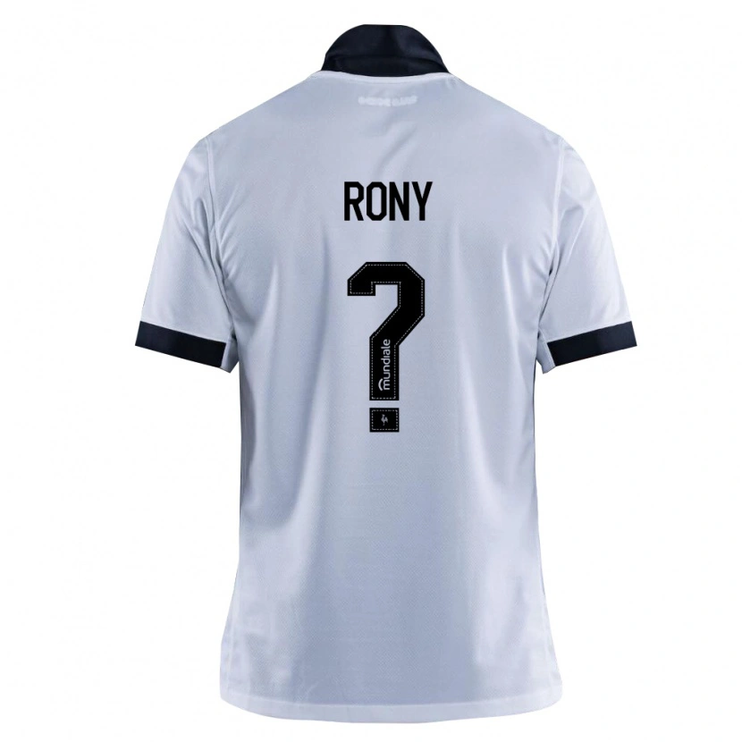 Danxen Kinder Rony #0 Schwarz Weiß Auswärtstrikot Trikot 2026/27 T-Shirt Schweiz