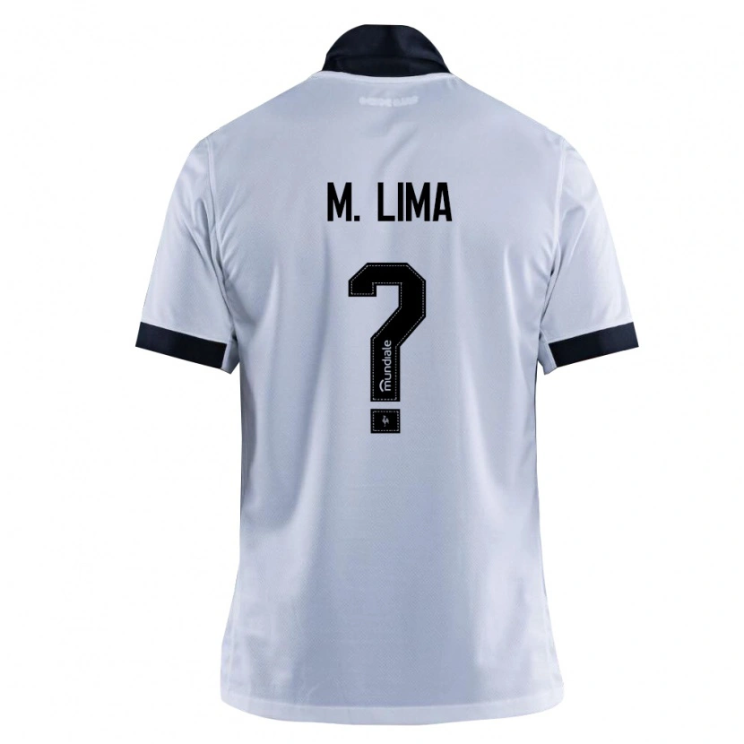 Danxen Kinder Matheus Lima #0 Schwarz Weiß Auswärtstrikot Trikot 2026/27 T-Shirt Schweiz