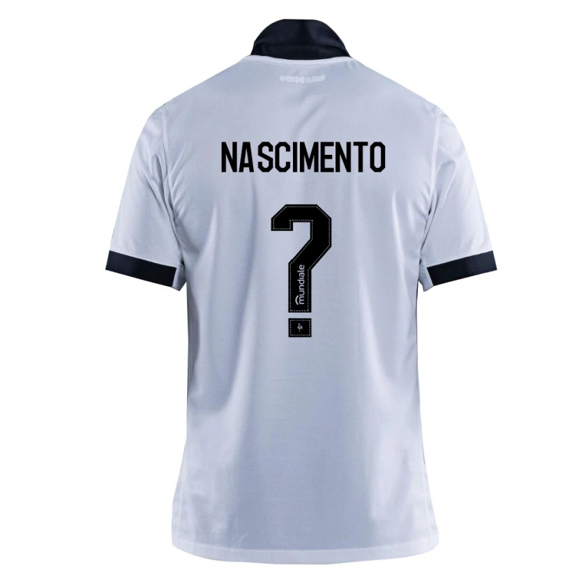 Danxen Kinder Ruan Nascimento #0 Schwarz Weiß Auswärtstrikot Trikot 2026/27 T-Shirt Schweiz