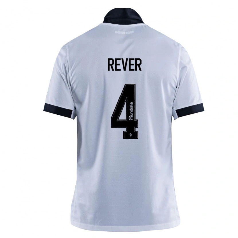Danxen Kinder Rever #4 Schwarz Weiß Auswärtstrikot Trikot 2026/27 T-Shirt Schweiz