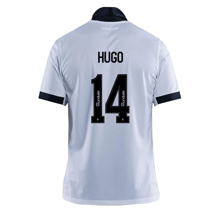 Danxen Kinder Vitor Hugo #14 Schwarz Weiß Auswärtstrikot Trikot 2026/27 T-Shirt Schweiz