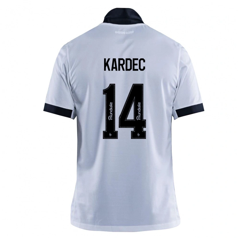 Danxen Kinder Alan Kardec #14 Schwarz Weiß Auswärtstrikot Trikot 2026/27 T-Shirt Schweiz