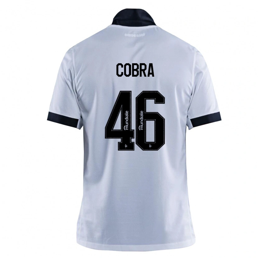 Danxen Kinder Pedro Cobra #46 Schwarz Weiß Auswärtstrikot Trikot 2026/27 T-Shirt Schweiz