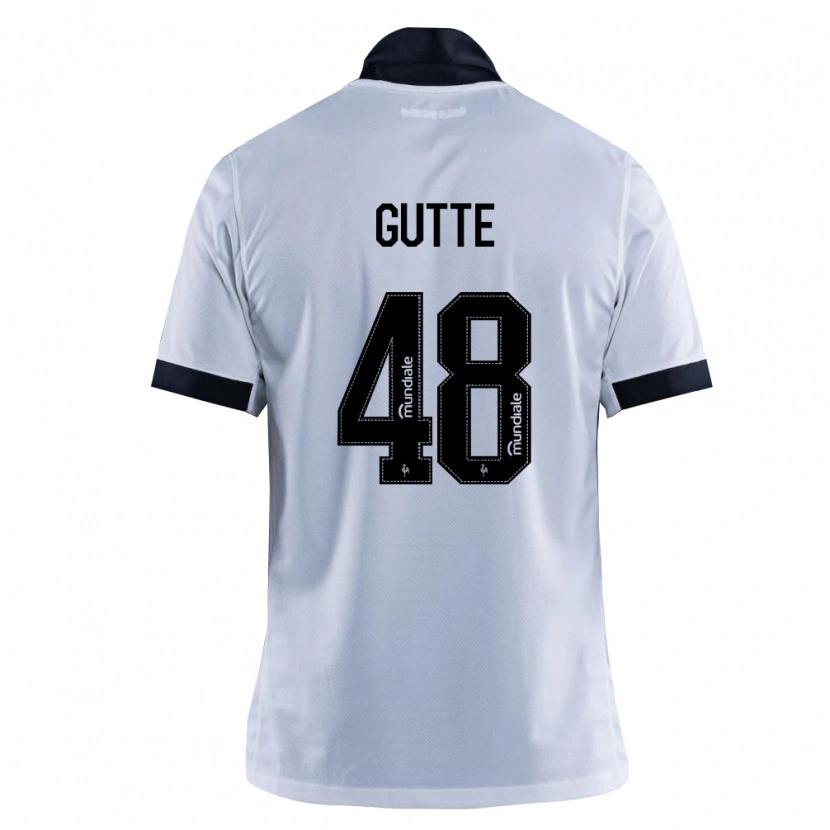 Danxen Kinder Gutte #48 Schwarz Weiß Auswärtstrikot Trikot 2026/27 T-Shirt Schweiz