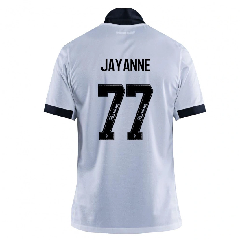 Danxen Kinder Jayanne #77 Schwarz Weiß Auswärtstrikot Trikot 2026/27 T-Shirt Schweiz