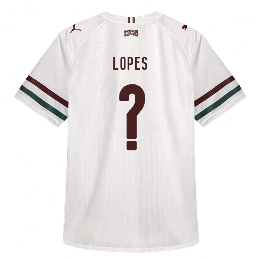 Danxen Kinder Italo Lopes #0 Weiß Grün Burgund Auswärtstrikot Trikot 2026/27 T-Shirt Schweiz