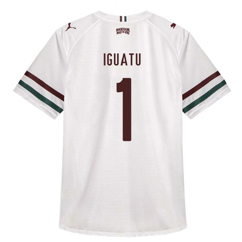 Danxen Kinder Mauro Iguatu #1 Weiß Grün Burgund Auswärtstrikot Trikot 2026/27 T-Shirt Schweiz