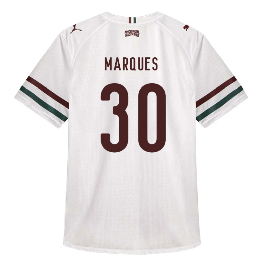 Danxen Kinder Vero Marques #30 Weiß Grün Burgund Auswärtstrikot Trikot 2026/27 T-Shirt Schweiz