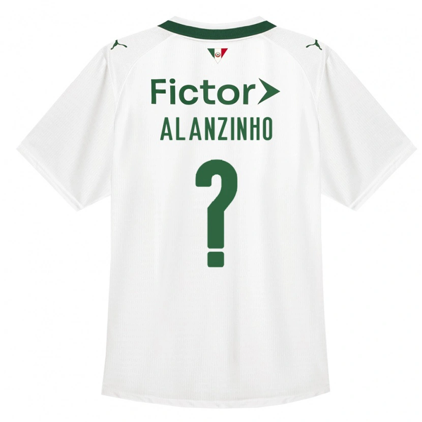 Danxen Kinder Alanzinho #0 Grün Weiß Auswärtstrikot Trikot 2026/27 T-Shirt Schweiz