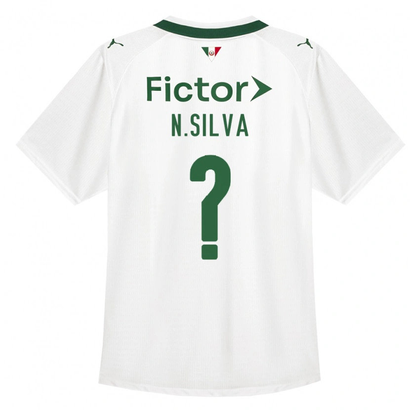 Danxen Kinder Ney Silva #0 Grün Weiß Auswärtstrikot Trikot 2026/27 T-Shirt Schweiz