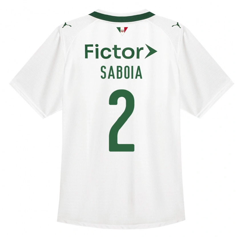 Danxen Kinder Luis Saboia #2 Grün Weiß Auswärtstrikot Trikot 2026/27 T-Shirt Schweiz