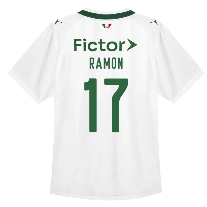 Danxen Kinder Ramon Riquelme #17 Grün Weiß Auswärtstrikot Trikot 2026/27 T-Shirt Schweiz