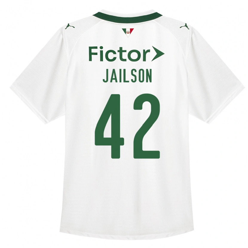Danxen Kinder Jailson #42 Grün Weiß Auswärtstrikot Trikot 2026/27 T-Shirt Schweiz
