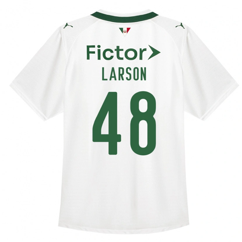 Danxen Kinder Larson Torna Ferreira Dos Santos #48 Grün Weiß Auswärtstrikot Trikot 2026/27 T-Shirt Schweiz