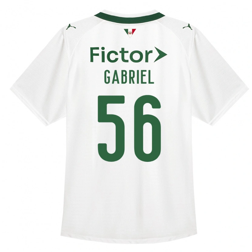 Danxen Kinder Arthur Gabriel #56 Grün Weiß Auswärtstrikot Trikot 2026/27 T-Shirt Schweiz