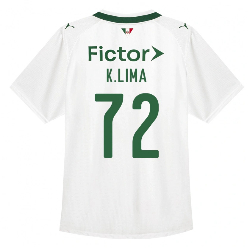 Danxen Kinder Kauan Lima #72 Grün Weiß Auswärtstrikot Trikot 2026/27 T-Shirt Schweiz