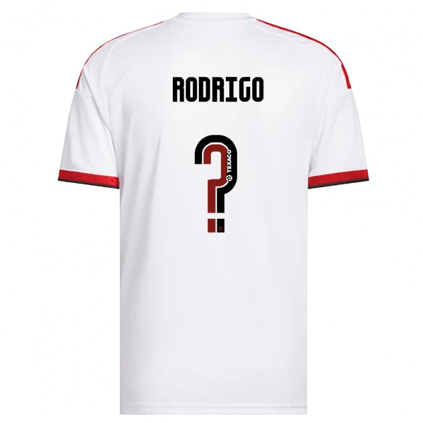Danxen Kinder Rodrigo Patricio Dos Santos Sousa #0 Weiß Rot Schwarz Auswärtstrikot Trikot 2026/27 T-Shirt Schweiz