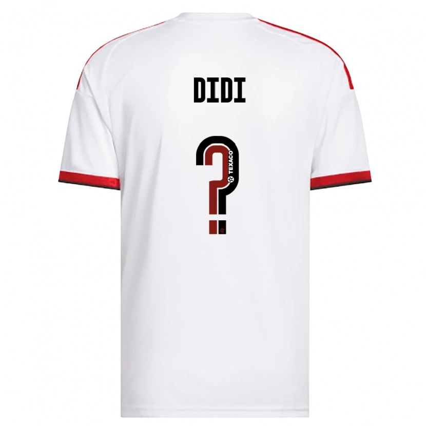 Danxen Kinder Edijefferson Monteiro De Oliveira #0 Weiß Rot Schwarz Auswärtstrikot Trikot 2026/27 T-Shirt Schweiz