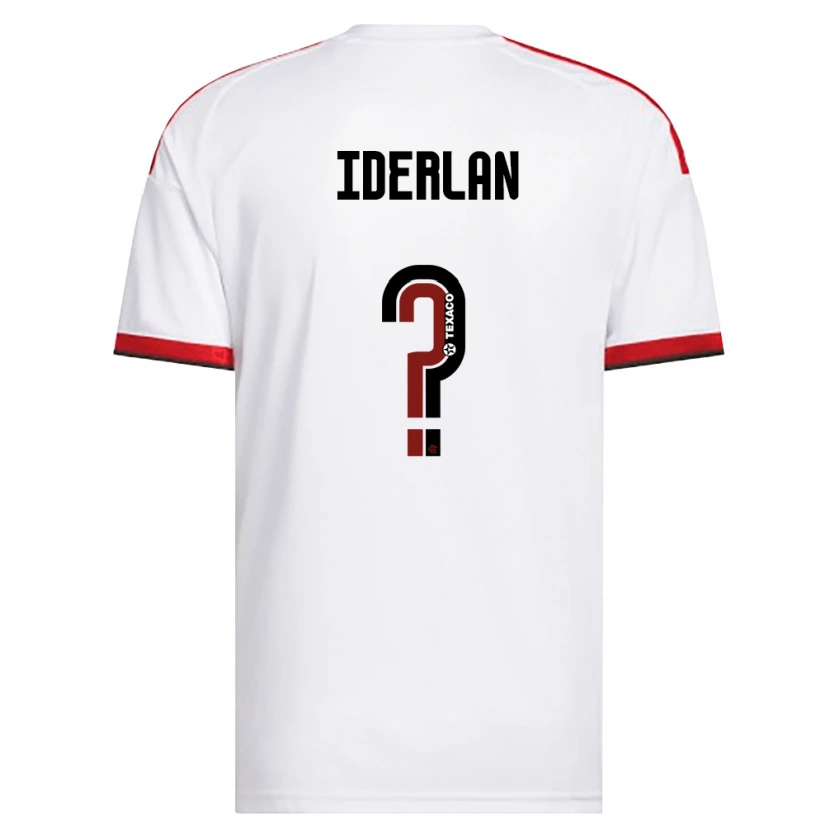 Danxen Kinder Iderlan Dos Santos Lopes Ferreira #0 Weiß Rot Schwarz Auswärtstrikot Trikot 2026/27 T-Shirt Schweiz