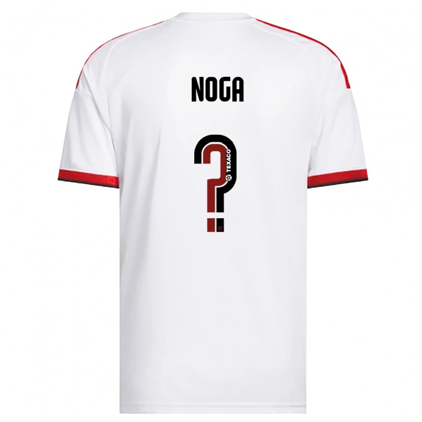 Danxen Kinder Gabriel Noga #0 Weiß Rot Schwarz Auswärtstrikot Trikot 2026/27 T-Shirt Schweiz