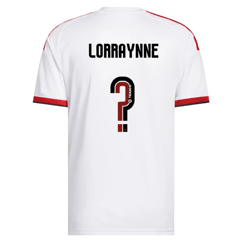 Danxen Kinder Lorraynne #0 Weiß Rot Schwarz Auswärtstrikot Trikot 2026/27 T-Shirt Schweiz