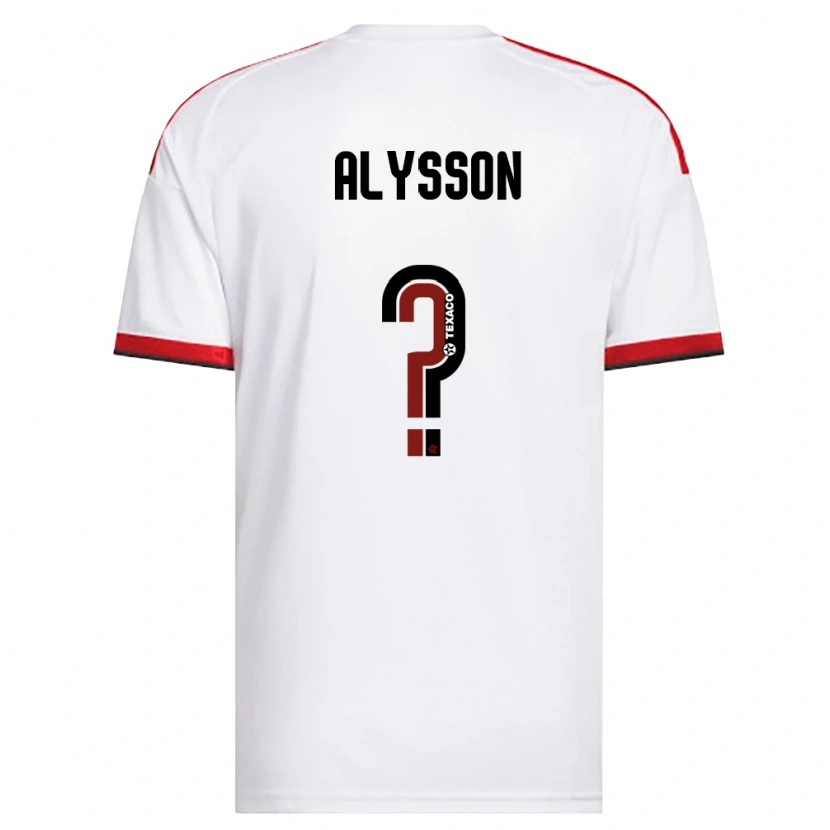 Danxen Kinder Alysson #0 Weiß Rot Schwarz Auswärtstrikot Trikot 2026/27 T-Shirt Schweiz