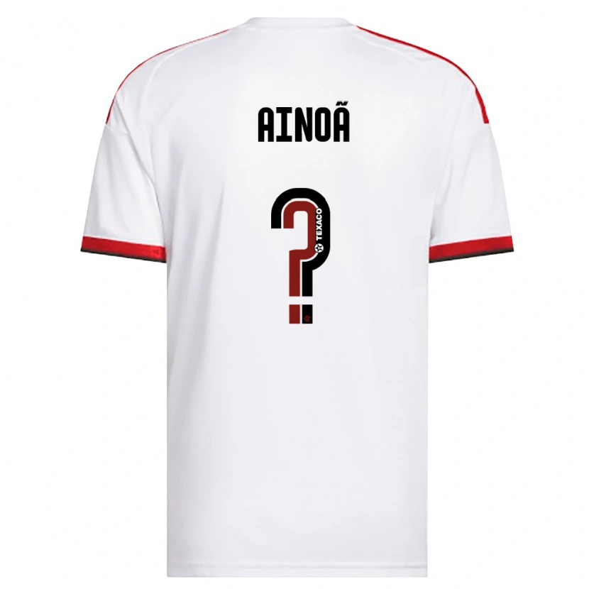 Danxen Kinder Ainoã #0 Weiß Rot Schwarz Auswärtstrikot Trikot 2026/27 T-Shirt Schweiz