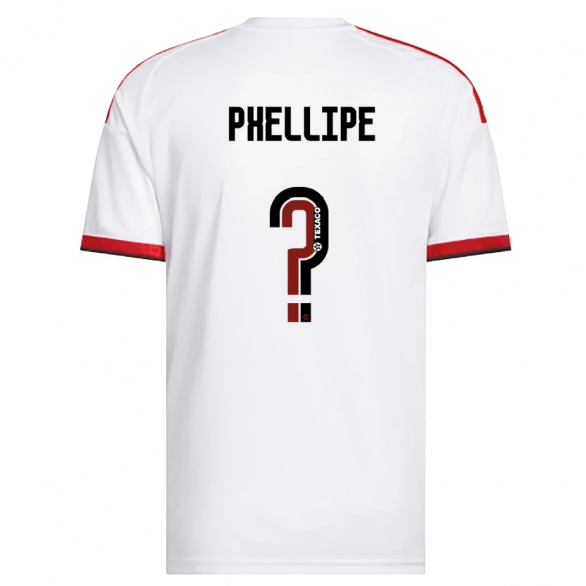 Danxen Kinder Phellipe #0 Weiß Rot Schwarz Auswärtstrikot Trikot 2026/27 T-Shirt Schweiz