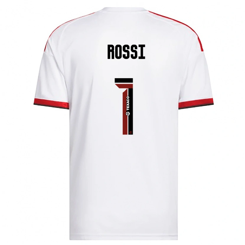 Danxen Kinder Agustín Rossi #1 Weiß Rot Schwarz Auswärtstrikot Trikot 2026/27 T-Shirt Schweiz