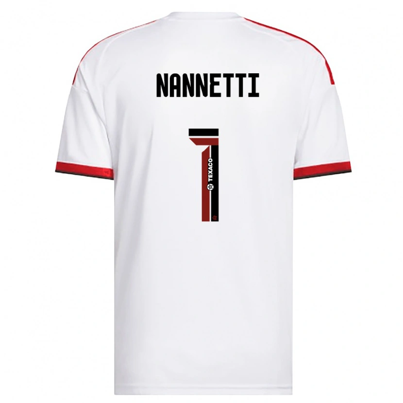 Danxen Kinder Léo Nannetti #1 Weiß Rot Schwarz Auswärtstrikot Trikot 2026/27 T-Shirt Schweiz