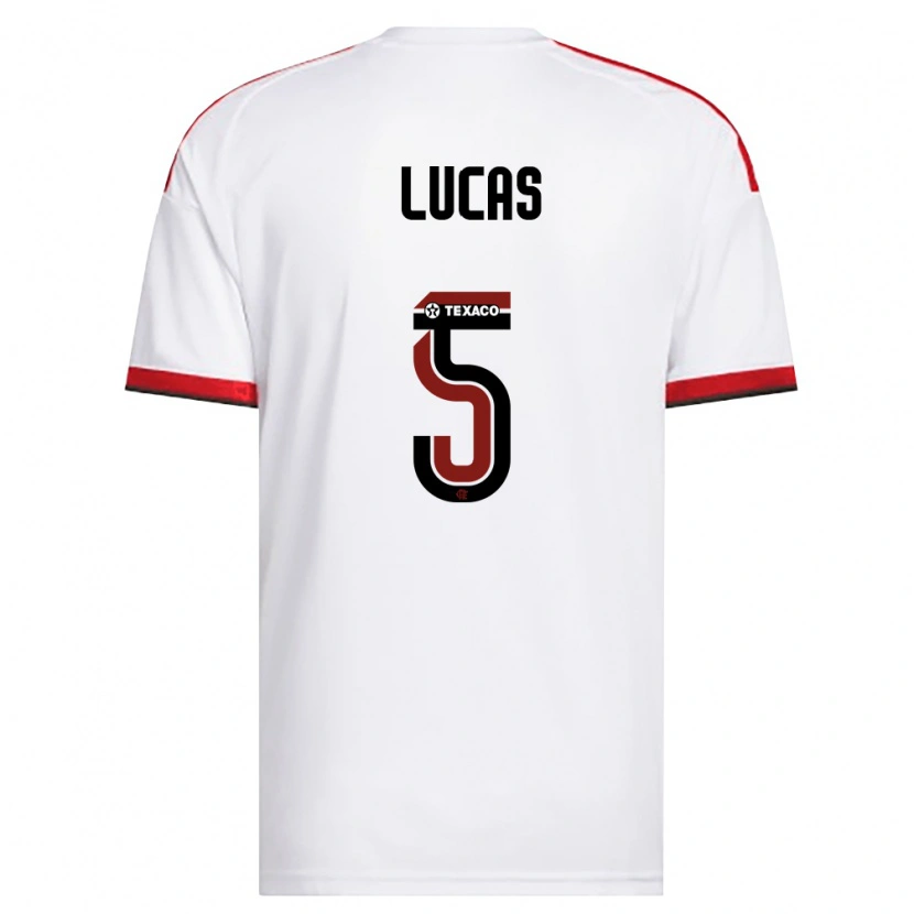 Danxen Kinder Rayan Lucas #5 Weiß Rot Schwarz Auswärtstrikot Trikot 2026/27 T-Shirt Schweiz